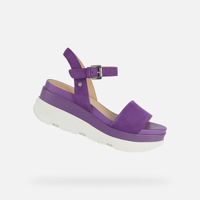 Platform sandals GARDENIA WOMAN Purple | GEOX