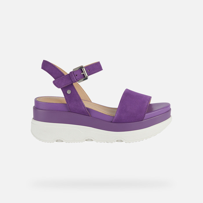 Platform sandals GARDENIA WOMAN Purple | GEOX