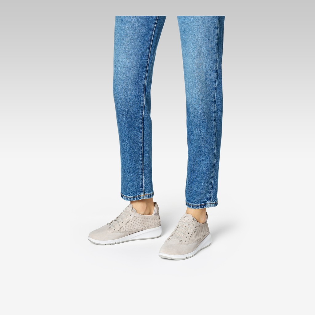 Low top sneakers AERANTIS WOMAN Light Sand - image number 1 | GEOX