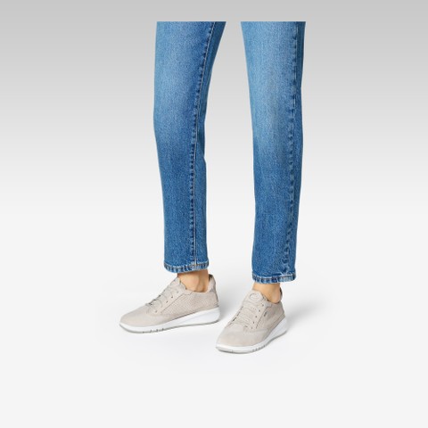 Low top sneakers AERANTIS WOMAN Light Sand - image number 1 | GEOX