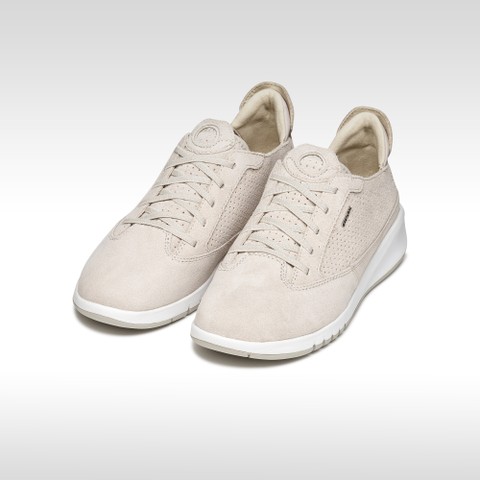 Low top sneakers AERANTIS WOMAN Light Sand - image number 2 | GEOX