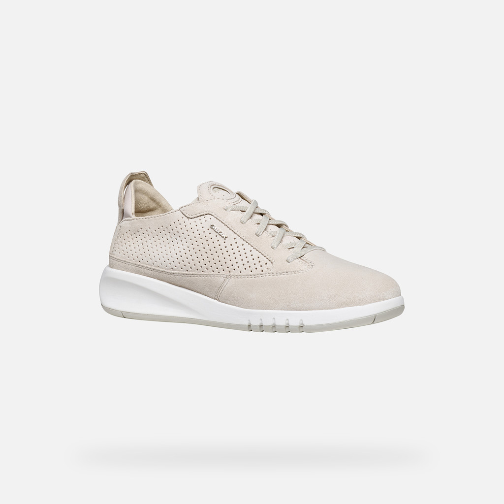 Low top sneakers AERANTIS WOMAN Light Sand - image number 2 | GEOX