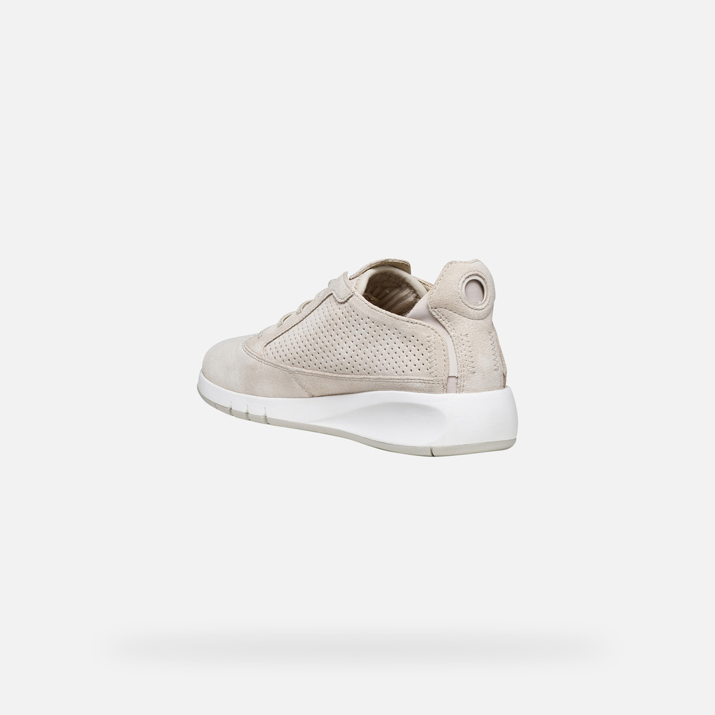 Low top sneakers AERANTIS WOMAN Light Sand - image number 3 | GEOX