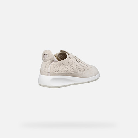 Low top sneakers AERANTIS WOMAN Light Sand - image number 4 | GEOX