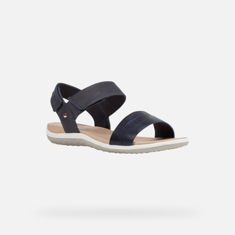 Sandales basses SANDAL VEGA FEMME Denim foncé - image number 2 | GEOX