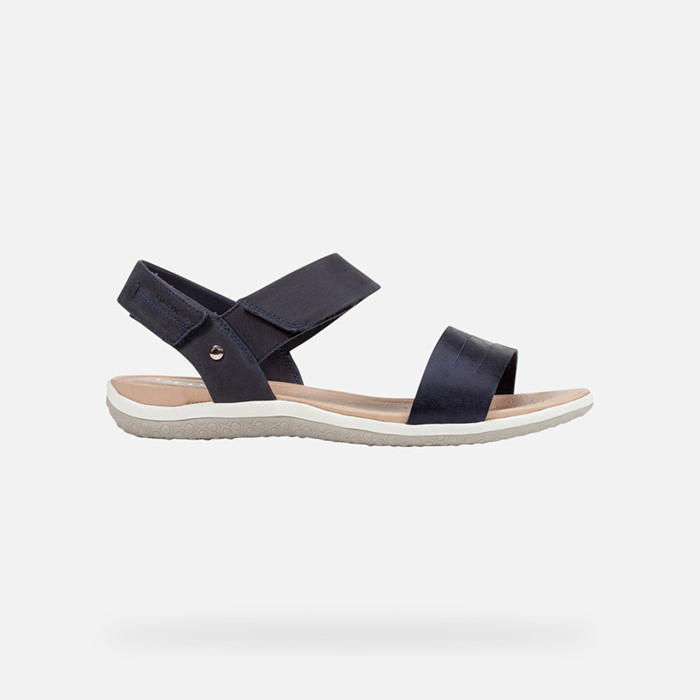 Niedrige sandalen SANDAL VEGA DAME Dunkles Jeansblau | GEOX