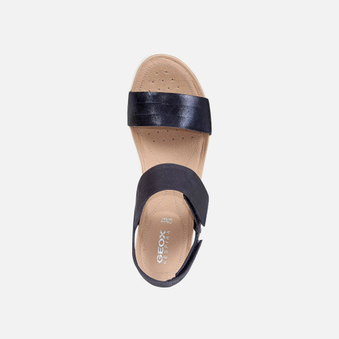 Sandales basses SANDAL VEGA FEMME Denim foncé - image number 5 | GEOX