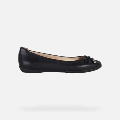 Ballet flats CHARLENE WOMAN Black - image number 1 | GEOX