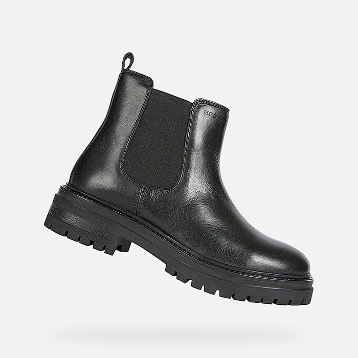 Bottines chelsea IRIDEA FEMME Noir | GEOX