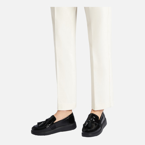 Mocassini in pelle ARLARA DONNA Nero - image number 1 | GEOX