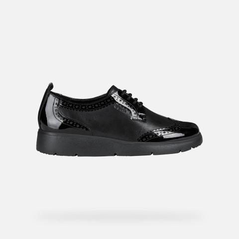 Lace-up shoes ARLARA WOMAN Black - image number 1 | GEOX