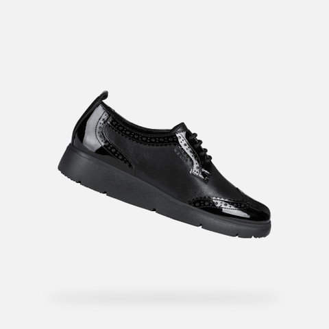 Lace-up shoes ARLARA WOMAN Black - image number 0 | GEOX