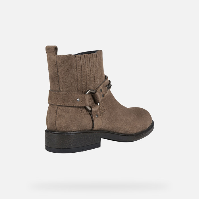 Scarpe Comode Bambini Geox D Catria - Stivaletti Alla Caviglia Per Bambine E Ragazze Scarpe Caviglia Bambino Geox - 3