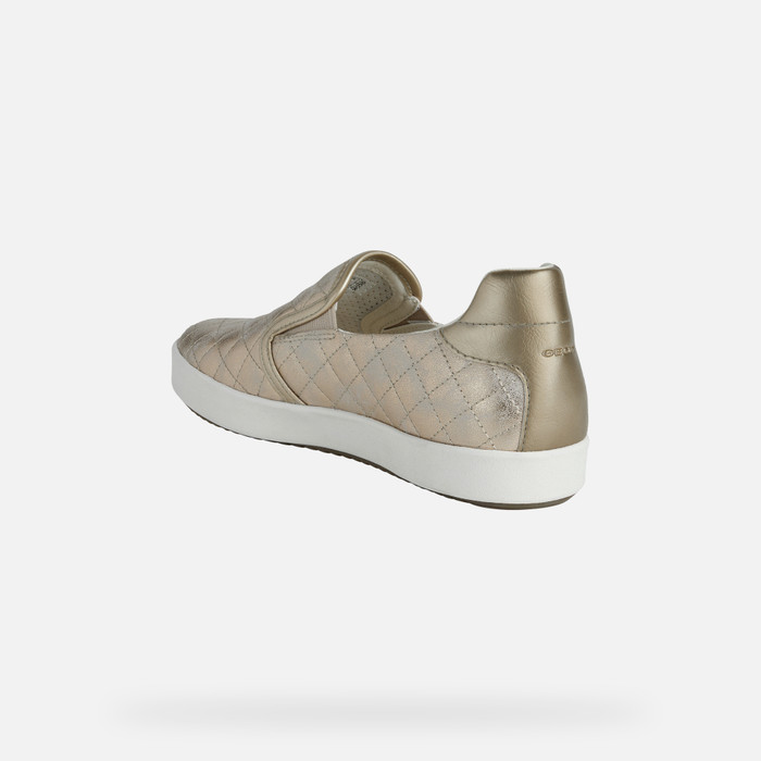SNEAKERS WOMAN BLOMIEE WOMAN - LIGHT TAUPE/LIGHT GOLD