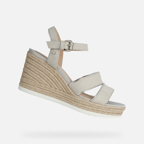 SANDALS WOMAN PONZA WOMAN - ICE/SILVER
