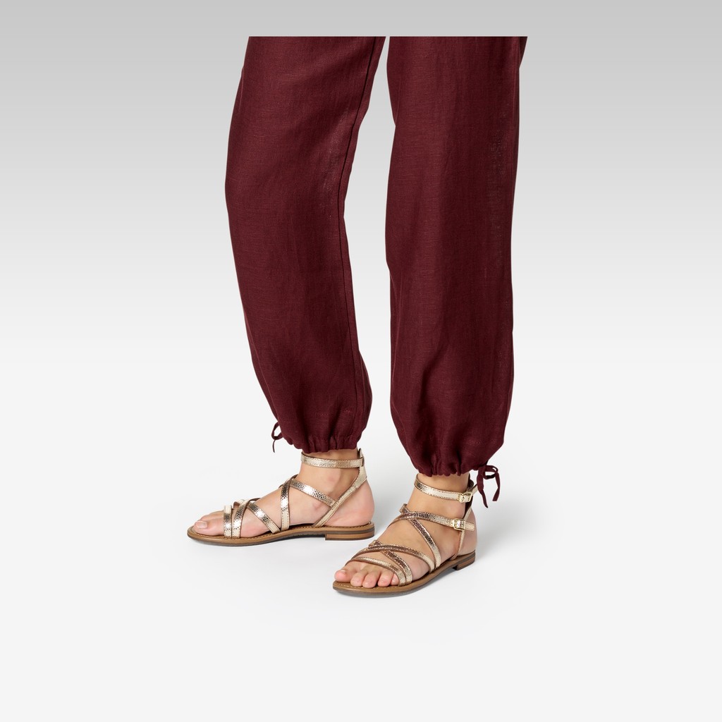 Sandali bassi SOZY S DONNA Oro - image number 1 | GEOX