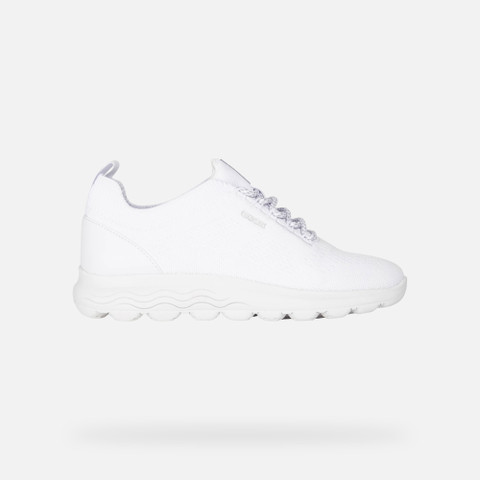 Geox® SPHERICA Woman White Sneakers | Geox® Spherica