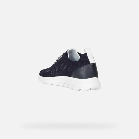 Fabric sneakers SPHERICA WOMAN Navy - image number 3 | GEOX