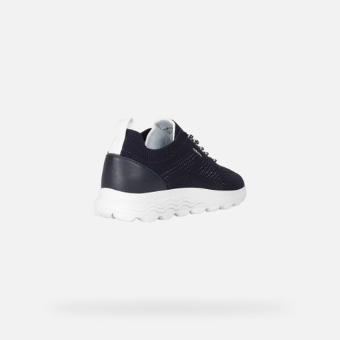 Fabric sneakers SPHERICA WOMAN Navy - image number 4 | GEOX