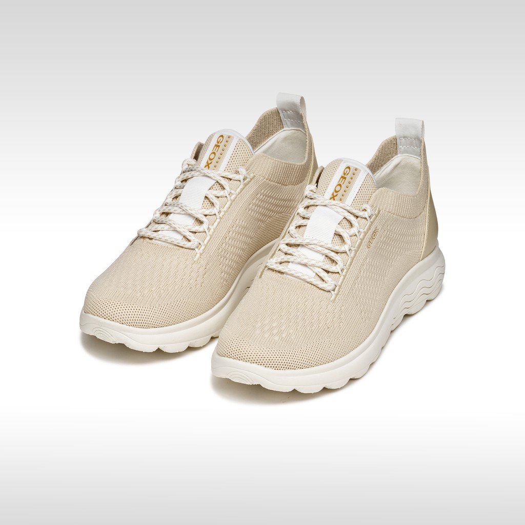 Sneakers basse SPHERICA DONNA Taupe chiaro - image number 2 | GEOX