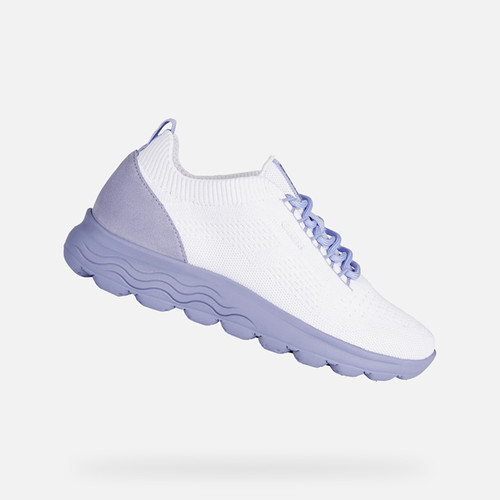 SNEAKERS WOMAN SPHERICA WOMAN - OFF WHITE/LIGHT VIOLET