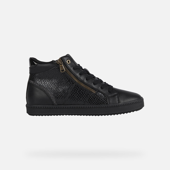 High top sneakers BLOMIEE WOMAN Black | GEOX