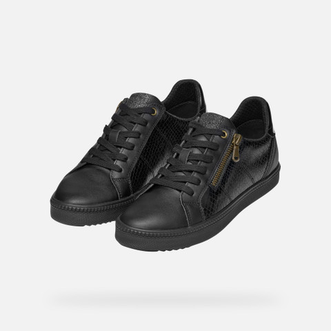 Low top sneakers BLOMIEE WOMAN Black - image number 7 | GEOX