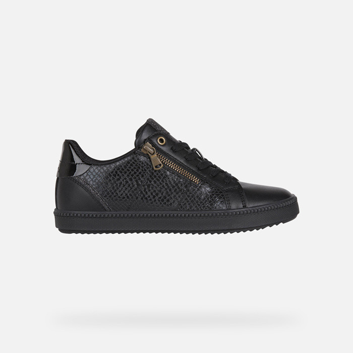 Low top sneakers BLOMIEE WOMAN Black | GEOX