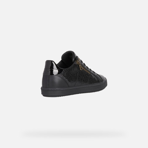 Low top sneakers BLOMIEE WOMAN Black - image number 4 | GEOX