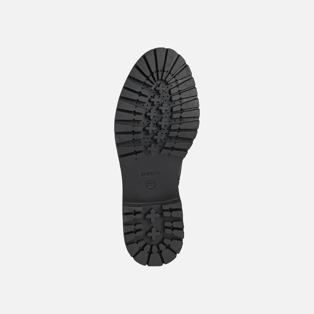 Ankle boots with laces IRIDEA WOMAN Black - image number 6 | GEOX