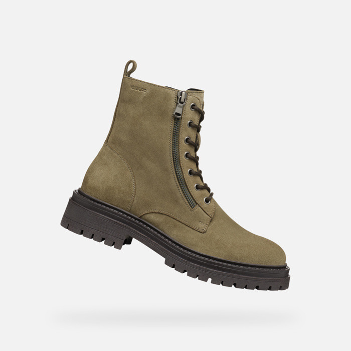 Botas militares IRIDEA MUJER Verde musgo | GEOX