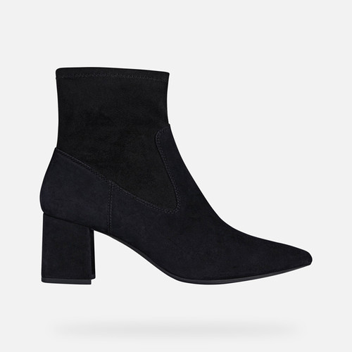 Medium heel ankle boots BIGLIANA WOMAN Black | GEOX