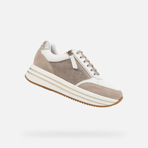 SNEAKERS DONNA KENCY DONNA - BIANCO/BEIGE