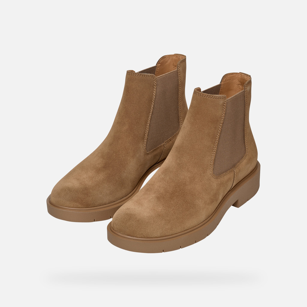 Chelsea boots SPHERICA EC1 WOMAN Mud - image number 8 | GEOX