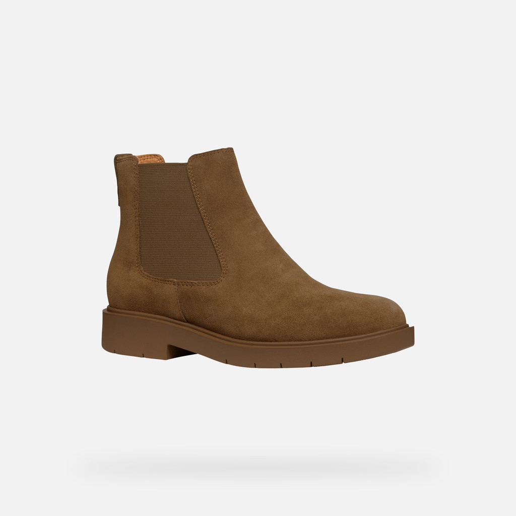 Chelsea boots SPHERICA EC1 WOMAN Mud - image number 3 | GEOX