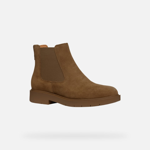 Chelsea boots SPHERICA EC1 WOMAN Mud - image number 3 | GEOX