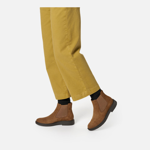 Chelsea boots SPHERICA EC1 WOMAN Mud - image number 2 | GEOX