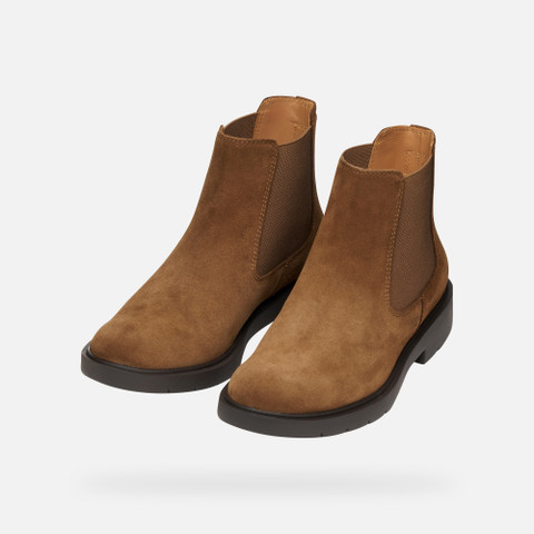 Chelsea boots SPHERICA EC1 WOMAN Mud - image number 8 | GEOX