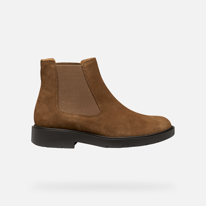 Chelsea boots SPHERICA EC1 WOMAN Mud | GEOX