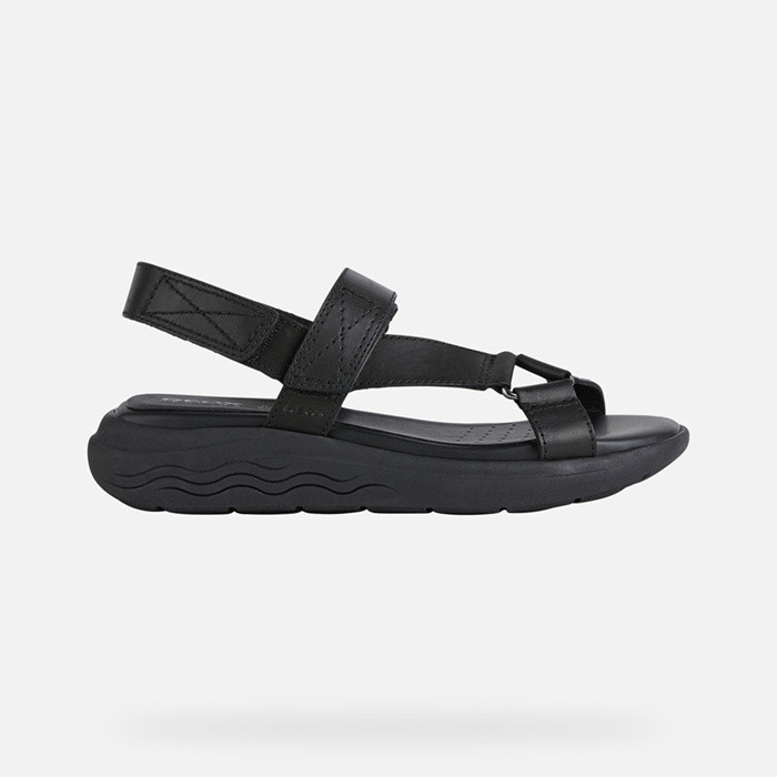 Platform sandals SPHERICA EC5W WOMAN Black | GEOX