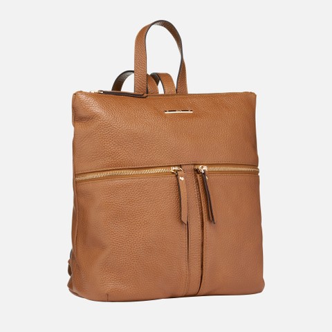 Backpack IRENIE WOMAN Cognac - image number 2 | GEOX