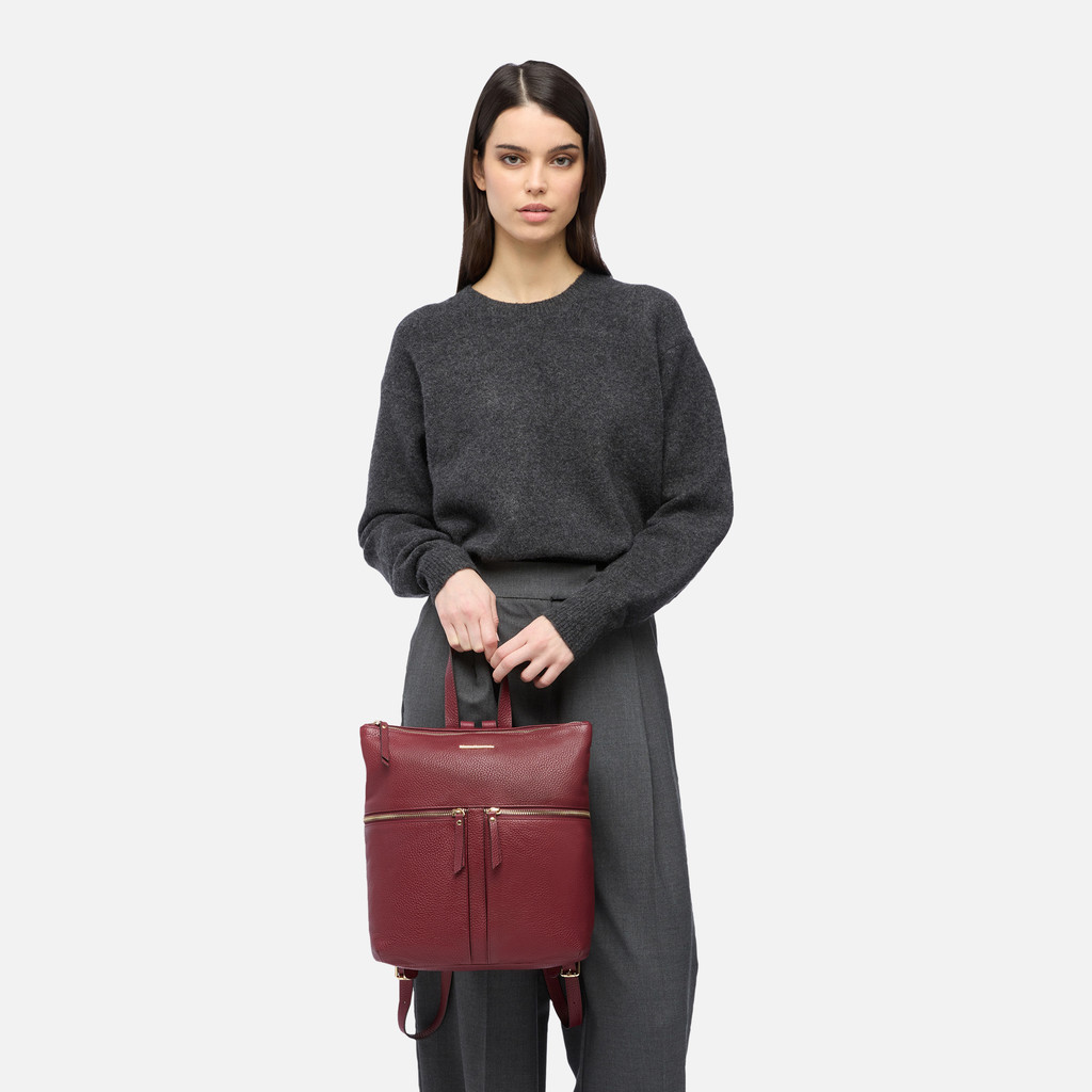 Backpack IRENIE WOMAN Bordeaux - image number 6 | GEOX