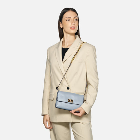 cross-body bag LILIANE WOMAN Light Sky - image number 5 | GEOX
