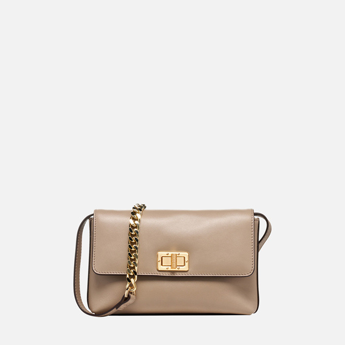 Cross-body bag LILIANE WOMAN Light Taupe | GEOX