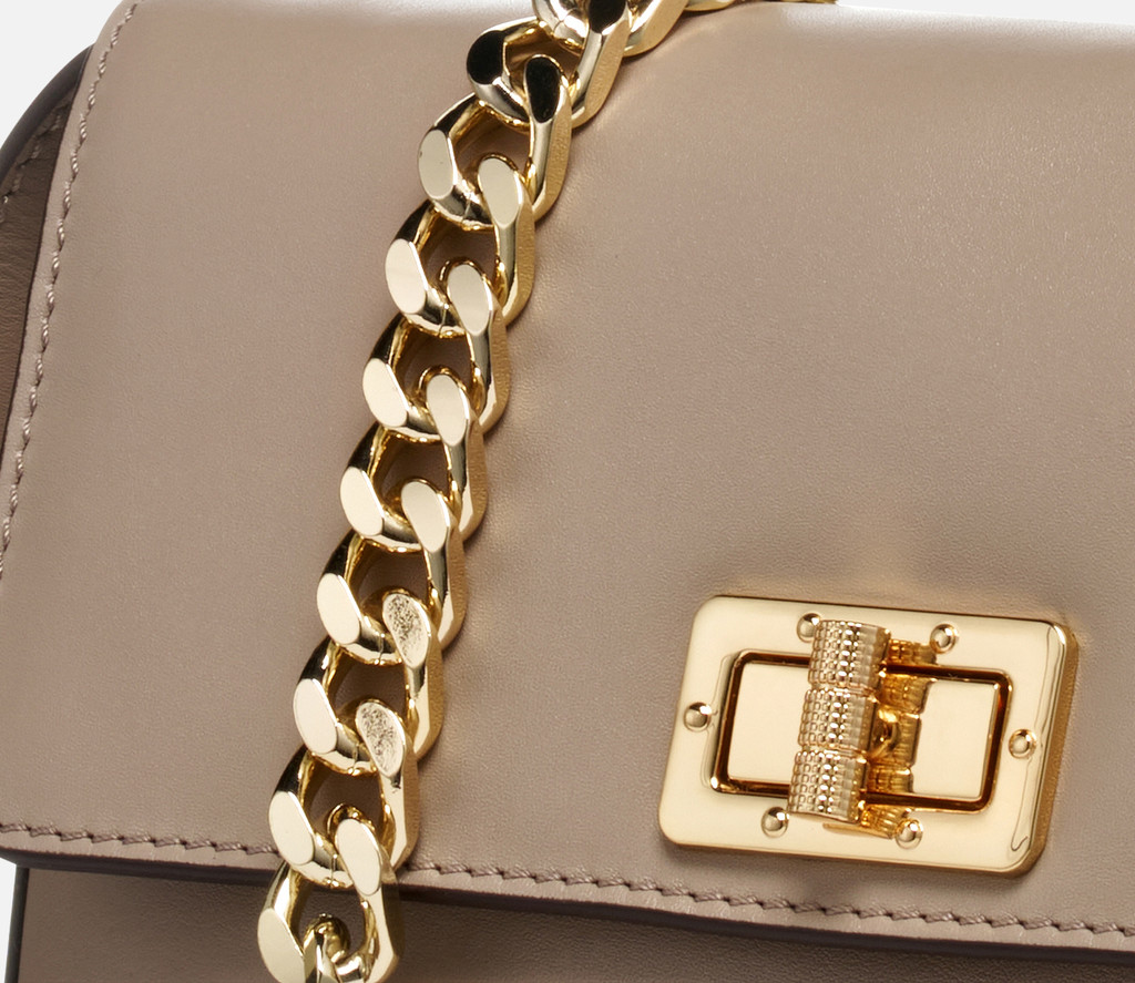 Cross-body bag LILIANE WOMAN Light Taupe - image number 4 | GEOX