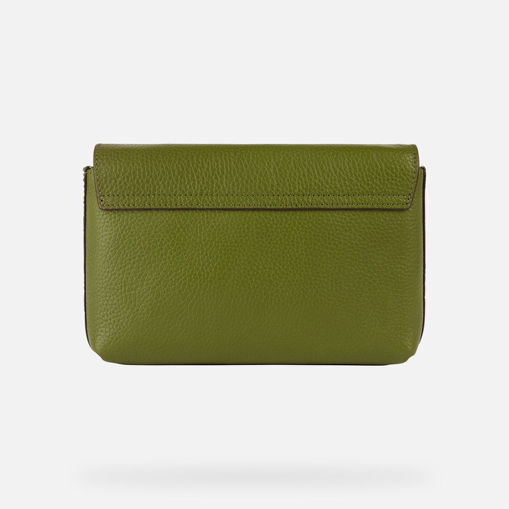 shoulder bag LILIANE WOMAN Light Olive Green - image number 2 | GEOX