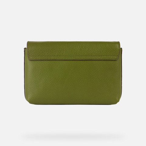 shoulder bag LILIANE WOMAN Light Olive Green - image number 2 | GEOX