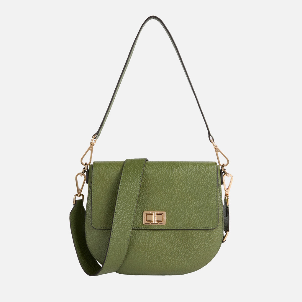 Cross-body bag FLAVIE WOMAN Sage - image number 0 | GEOX