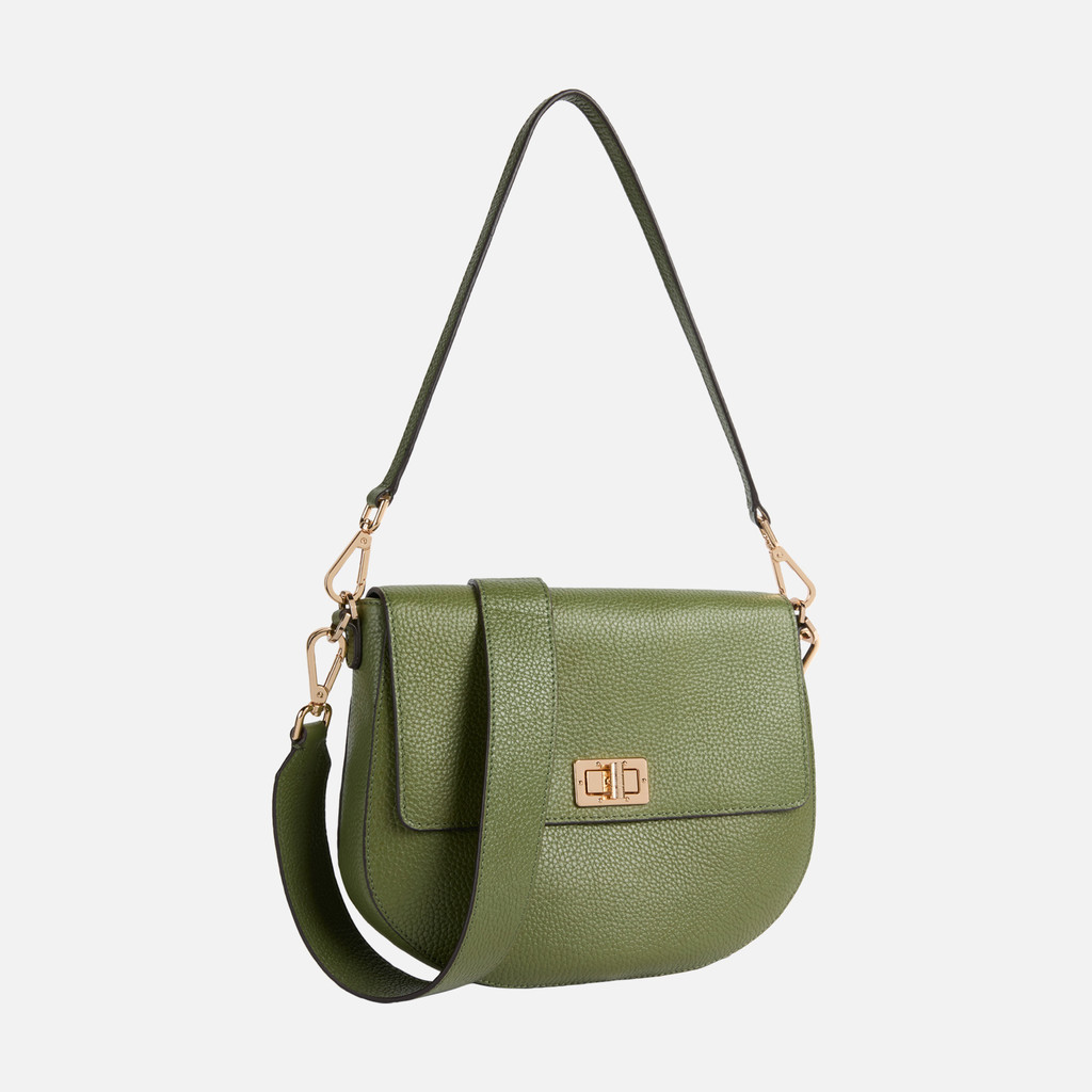 Cross-body bag FLAVIE WOMAN Sage - image number 1 | GEOX