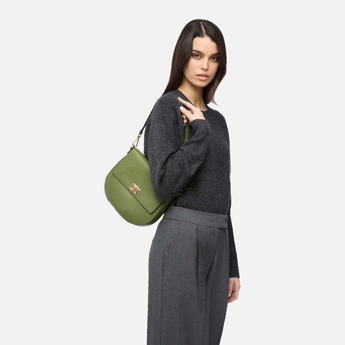 Cross-body bag FLAVIE WOMAN Sage | GEOX